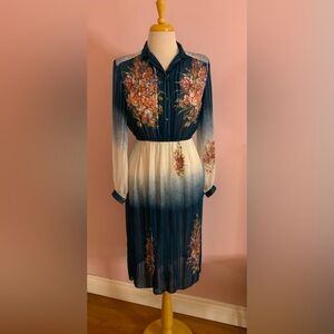 Stunning Floral Ombre Dress